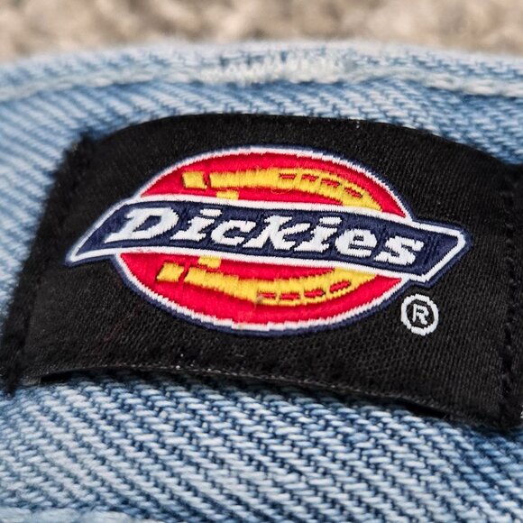 Dickies Loose Fit Double Knee Jeans Men's Light Wash Rugged Work Everyday 29x32 - Picture 5 of 8